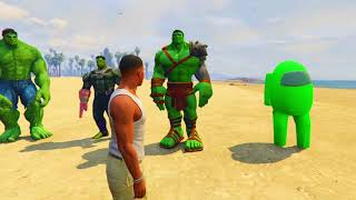 I FOUND MOST SECRET HULKS IN GTA5