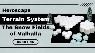 Heroscape: Terrain System - The Snow Fields of Valhalla - Unboxing