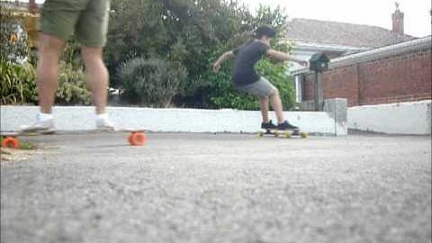 Longboarding: Learning to Toeside 180