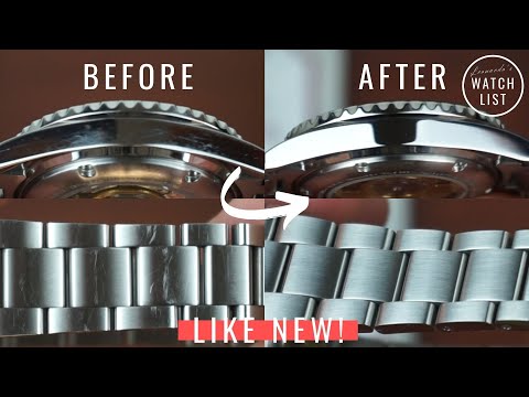 Video: Kunnen stalen horloges worden gerepareerd?