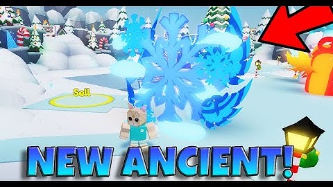 🎄 *NEW* ETERNAL SNOWFLAKE ❄ ANCIENT SECRET PET IN MINING SIMULATOR 2 CHRISTMAS UPDATE! (Roblox)