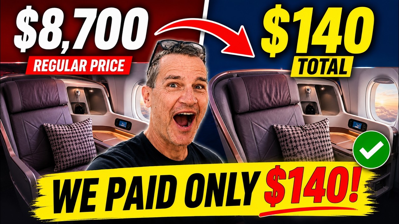 How We Saved $8,700 on Singapore Airlines Business Class Longest Flight in the World