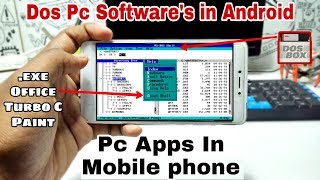 Run Dos Pc Software's in Android phone | Pc Apps in Mobile phone | Dosbox Turbo screenshot 2