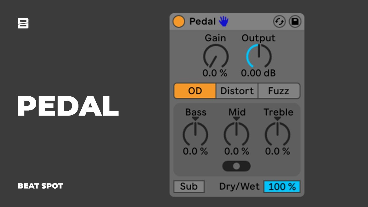Pedal Audio Effect Ableton Live Tutorial YouTube