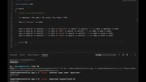 setw() and setfill() in C++ || BIUST COMP 202: OOP