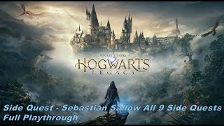 Hogwarts Legacy, Sebastian Sallow All 9 Side Quests - Full Playthrough