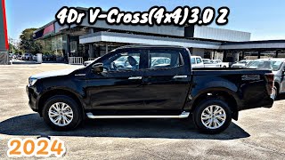 อีซูซุวีครอส2024 4ประตู V-Cross(4x4)3.0 Z สีดำ ราคา 1,034,000 บาท