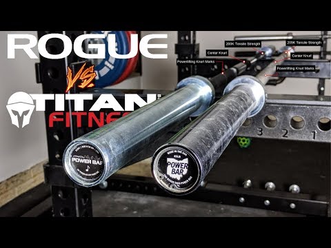 New TITAN Power Bar vs. ROGUE Ohio Power Bar Showdown