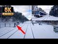 [5K] Snow cab ride,  2 Spotter heroes, Tiny contest: Zwolle - Utrecht CABVIEW HOLLAND SNG 9feb 2021