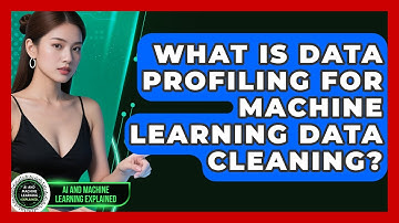 What Is Data Profiling For Machine Learning Data Cleaning? - AI and Machine Learning Explained