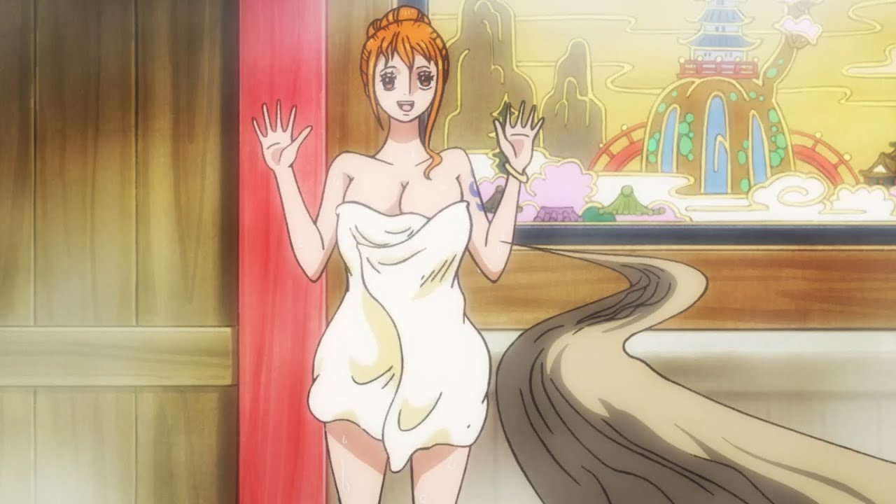 One piece nude scene