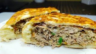 Kebab paratha recipe by Me Insider | Kebab paratha Roll | Beef Kebab paratha | beef kabab recipe