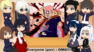 Full Past Jujutsu Sorcerers React To Itadori Yuji Future Jujutsu Kaisen Gacha