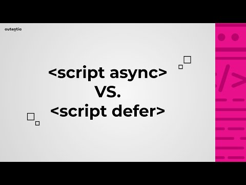 Vídeo: Què és script async defer?