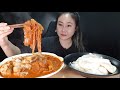 요리?먹방:) 실비김치, 묵은지 넣어 만든 야들야들 통삼겹 김치찜 먹방 (ft.계란밥) spicy kimchi jjim mukbang
