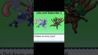 Greninja and Trevenant fused #shorts #pokemoninfinitefusion #pokemon #romhack #fangame