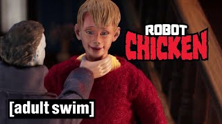 Robot Chicken | Home Alone... with Michael Myers | Adult Swim UK 🇬🇧
