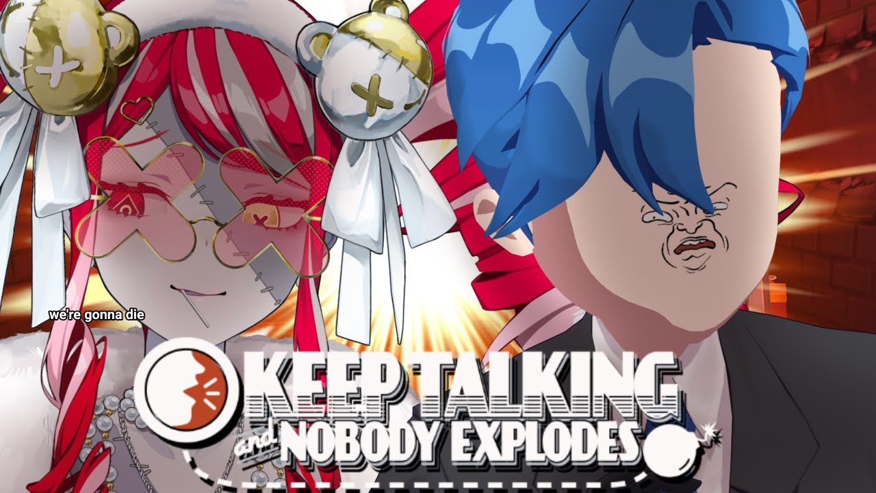 【KEEP TALKING &amp; NOBODY EXPLODES】DISARMING A BOMB WITH @GreatMoonAroma 【Hololive ID 2nd Gen】のサムネイル