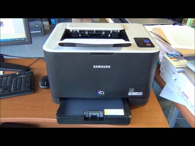 Beregn Integration privilegeret Samsung CLP-325W - YouTube