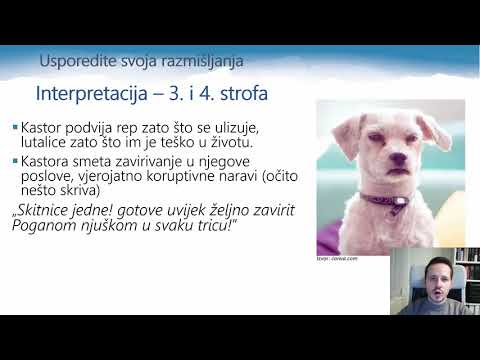 Hrvatski jezik, 2. r. SŠ - Kranjčevićeva alegorija o društvenoj zbilji i stvarnosti