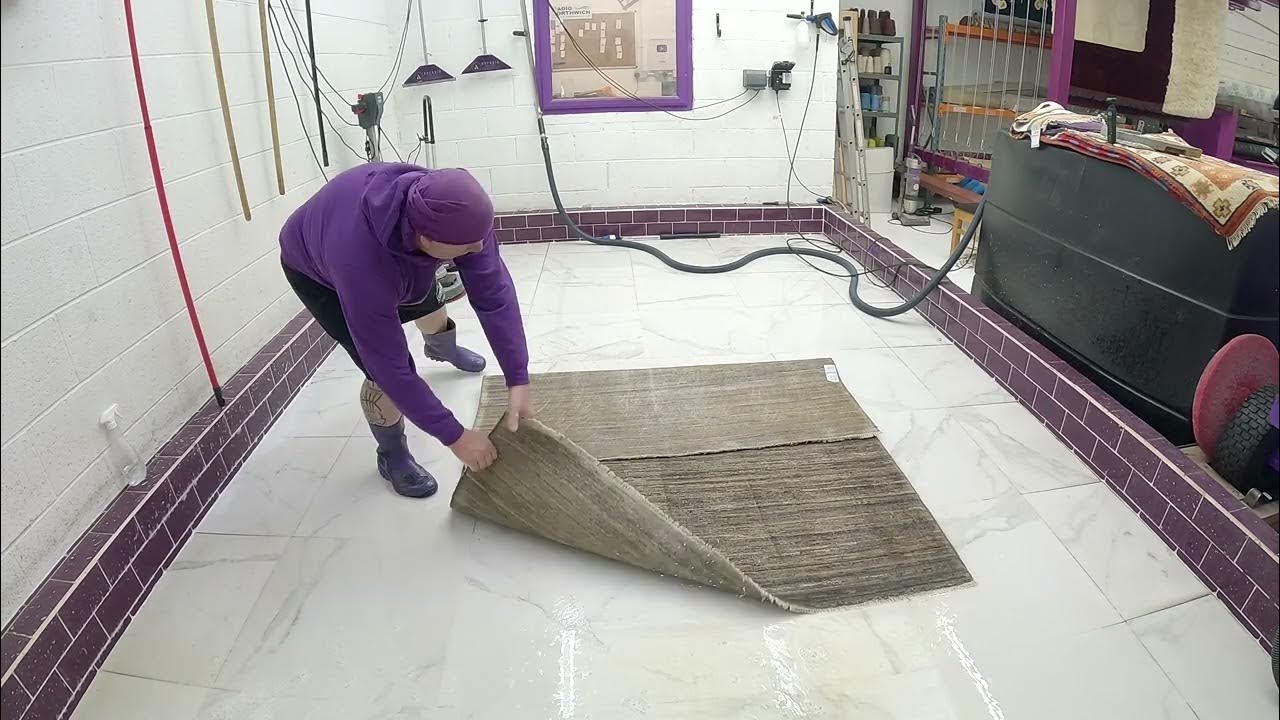 Indian Hand Knotted Rug Cleaning Rug Cleaning Cheshire YouTube