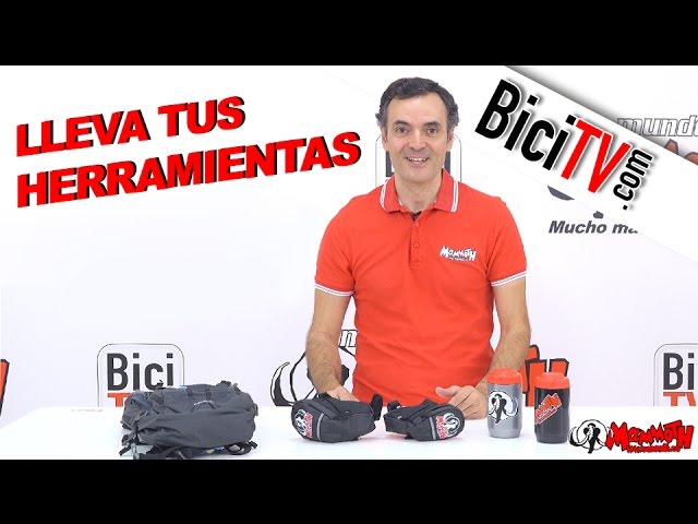 Cómo llevar tus herramientas en la bicicleta 