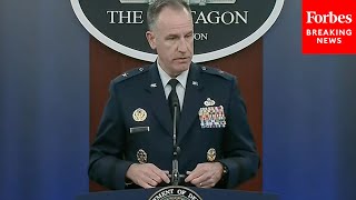 Pentagon Press Secretary Air Force Brig. Gen. Pat Ryder Holds A Briefing
