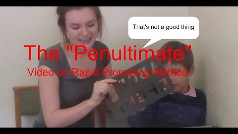 Critique of Unlocking Voices "Penultimate" Rapid Prompting Method video | Facilitated Communication