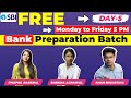 SBI Clerk 2021 Day-05 Marathon | Free Bank Preparation Batch | GK, Maths, Reasoning & English | LAB