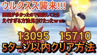 【モンハンライダーズ】上級ウルクスス!!!誰でも簡単5ターン以内クリア方法。要望が多かったので検証してたら、えぐすぎる方法見つけたぞ。【MHR】