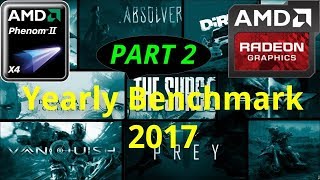 *PART 2* (HD 7850/R7 265/R7 370 | Phenom II X4) Gaming | 15 Games Tests of 2017 in 25/30 Minutes *PART 2* (HD 7850/R7 265/R7 370 | Phenom II X4) Gaming | 15 Games Tests of 2017 in 25/30 Minutes