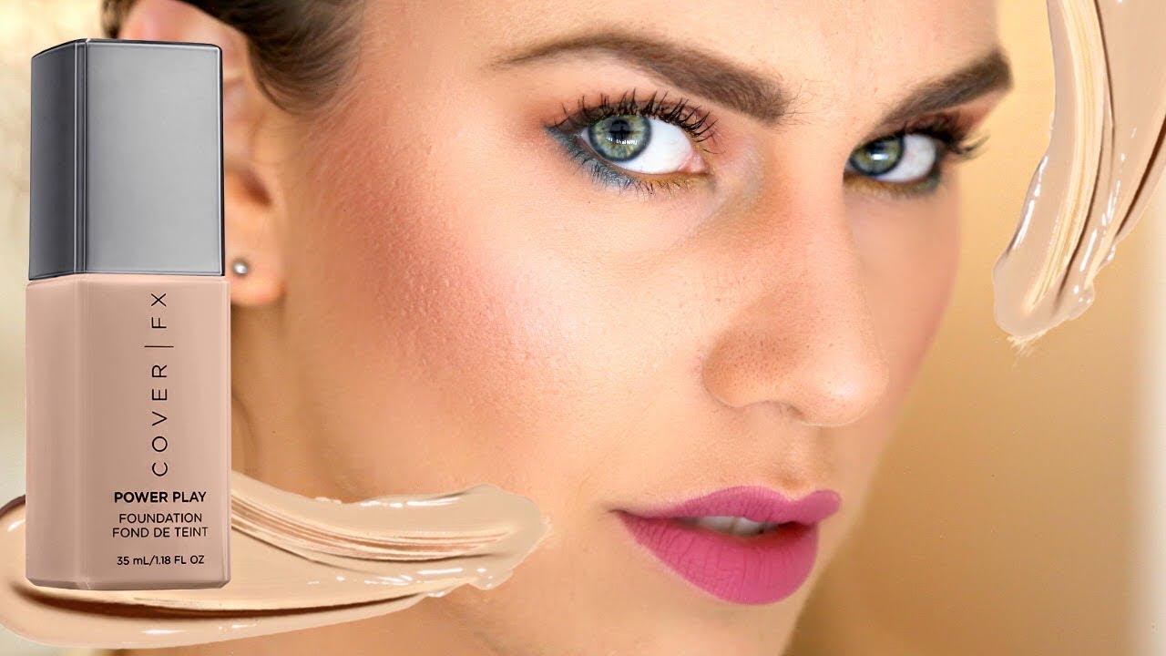 Cover FX Power Play Foundation Review + Tested (IN A WATERFALL IN HAWAII)