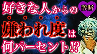 好きな人からの「嫌われ度」が分かる！怖いほど当たる診断！【恋愛心理テスト】