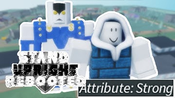 THE HAND with STRONG | Roblox Stand Upright: Rebooted
