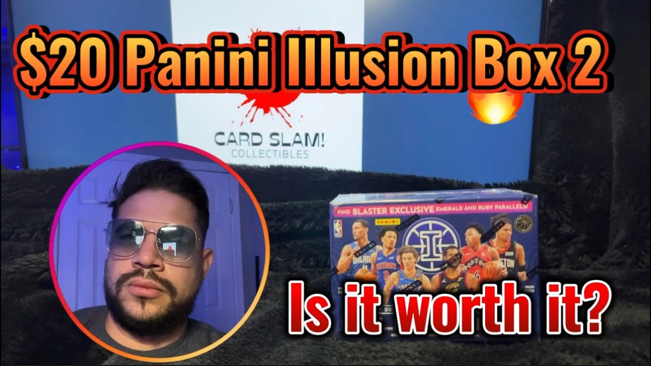 Is is worth it??? $20 Panini Illusion Blaster Box! 🤔