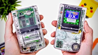 FULLY CLEAR GameBoy Color IPS Mod!