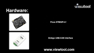 ViewTool Ficus STM32F407 CANOpen Master Video Tutorial