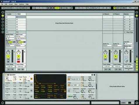 Ableton Live Tutorial - operator part 1 - MusicSoftwareTraining.com