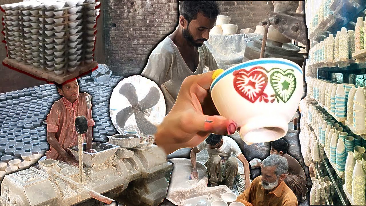 Do You Know? Ceramic Mugs Making Process In Factory How Tea Cups Are Made Mastery Skills