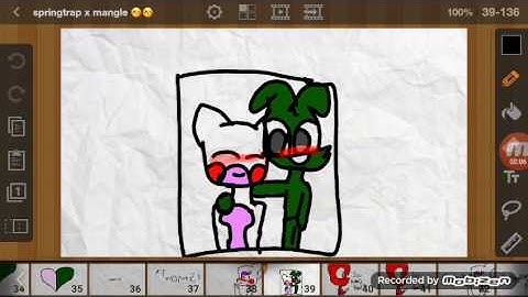 Springtrap x mangle  part2 ( idk)