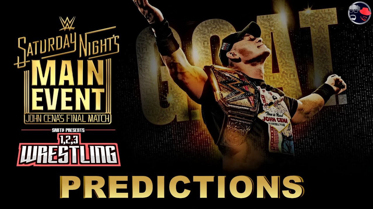1, 2, 3 Wrestling | WWE Saturday Night's Main Event XLII Predictions ...