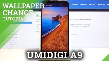 How to Change Wallpaper in UMIDIGI A9 – Find Wallpaper Section