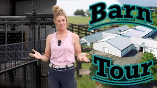 A Look Inside Our New Barn & Amenities | Dauntless Performance Horses