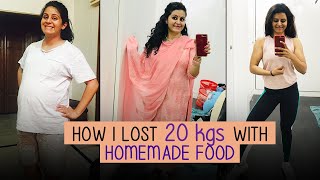 My Post-pregnancy Weight Loss of 20 kgs with Homemade Food | Fat To Fit | Fit Tak