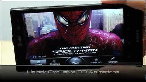 THE AMAZING SPIDER-MAN Android Augmented Reality App