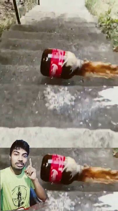 breaking glass cock bottle on stairs⚠️#shorts #satisfying #asmr #asmrsounds #shortsfeed #fypシ゚viral