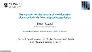 8th Annual Meeting: Current Developments in Cluster Randomised Trials and Stepped Wedge Designs Pt 2