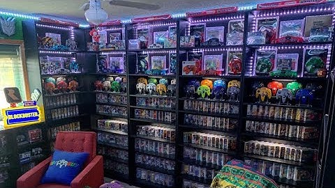 2020 Gameroom Tour N64 Display Finished