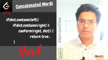 Leetcode 472. Concatenated Words Solution Explained