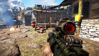 Far Cry 4 - John Wick Style - Aggressive Stealth Kills